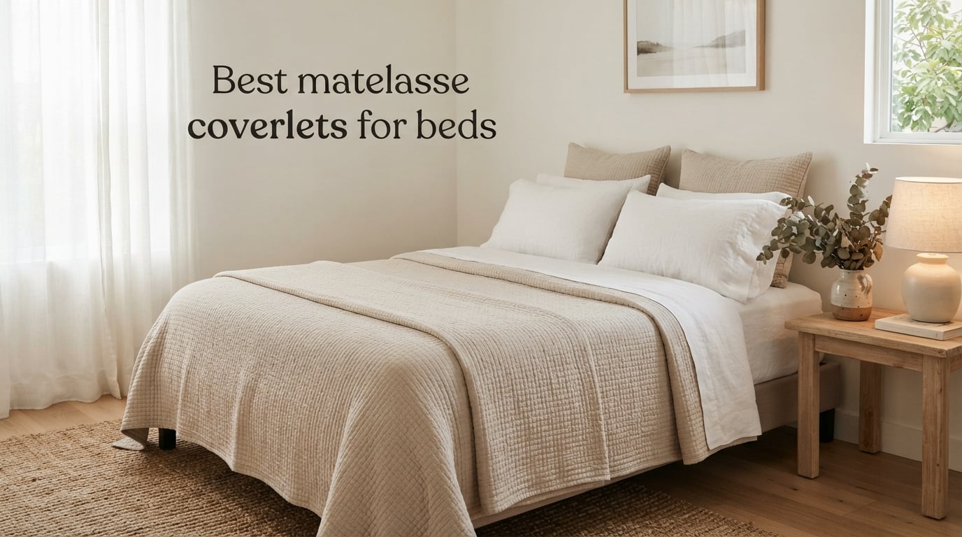 Best matelasse coverlets for beds