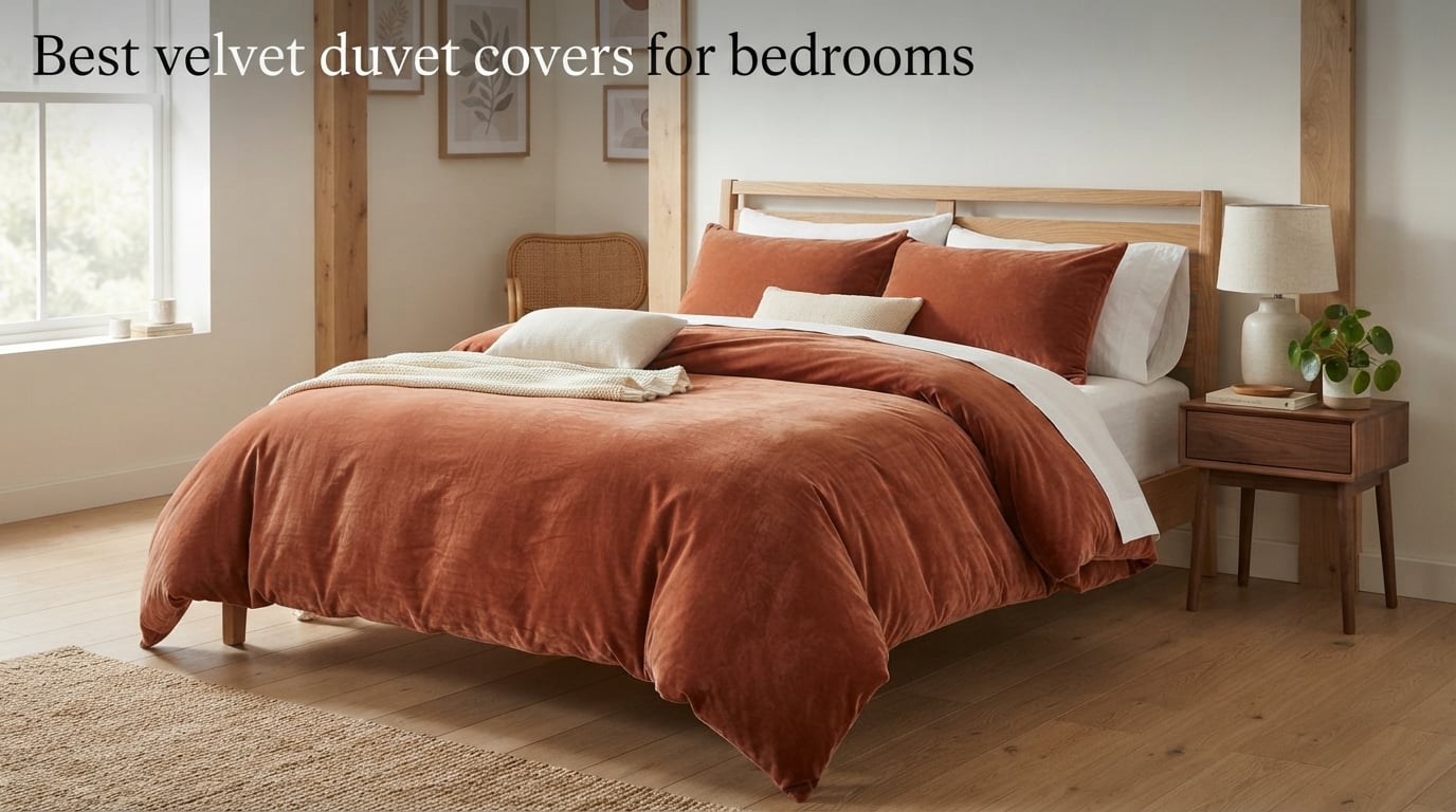 Best velvet duvet covers for bedrooms