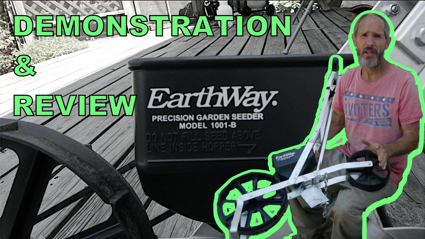 EarthWay Products 10001 Precision Garden Seeder with 7 Seed Plates, Sweet Corn Planter, Accurate Seed Drill for Gardeners, Durable Corn Planter, Use in Prepared Soil customer photo 1
