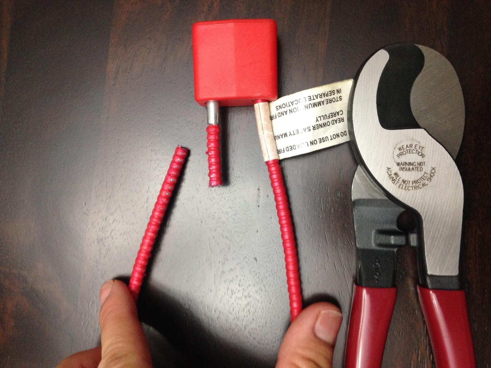 Klein Tools 63050 Cable Cutter, Made in USA, Heavy Duty Cutter for Aluminum, Copper, and Communications Cable customer photo 1