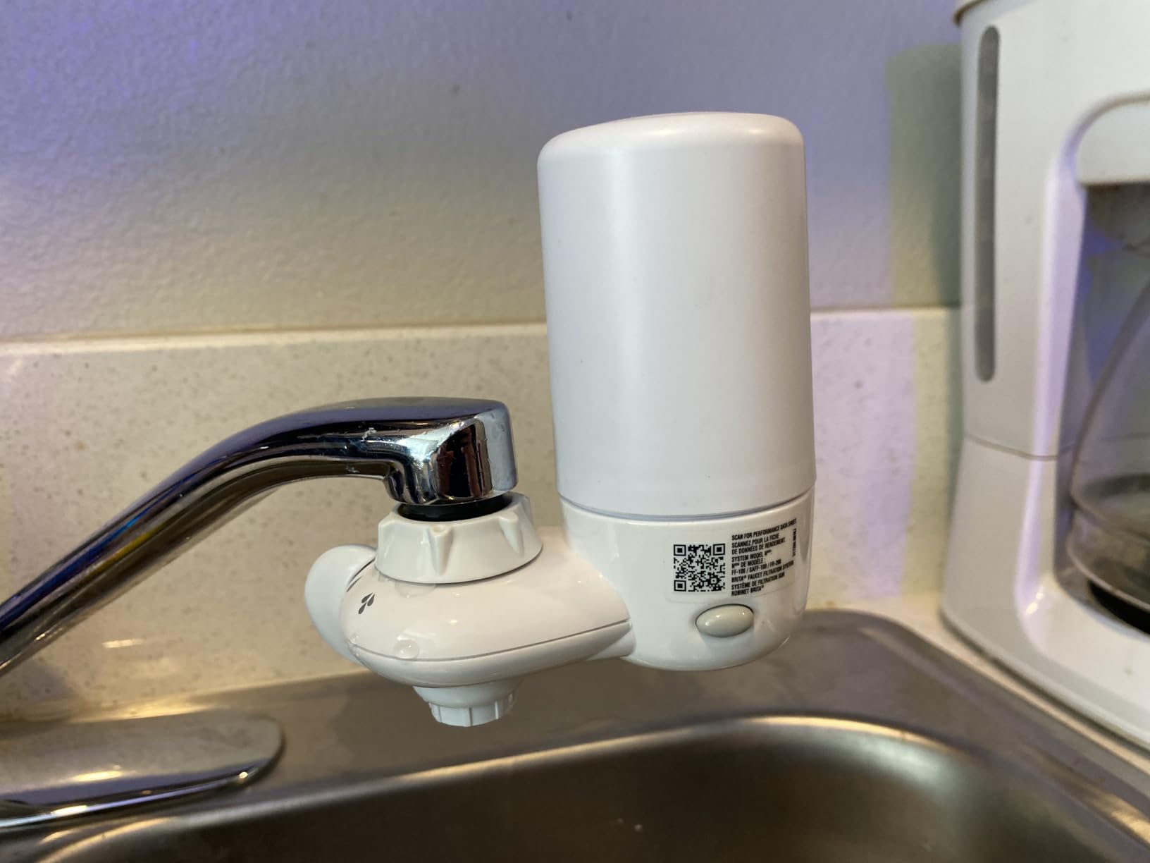 Brita Elite Advanced White Faucet Water Filter System, 1 Filter customer photo 1