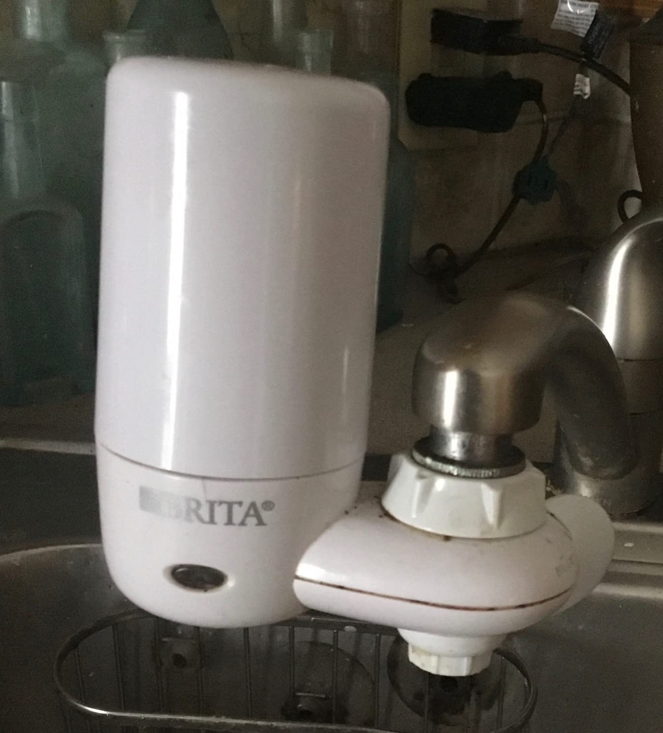 Brita Elite Advanced White Faucet Water Filter System, 1 Filter customer photo 2