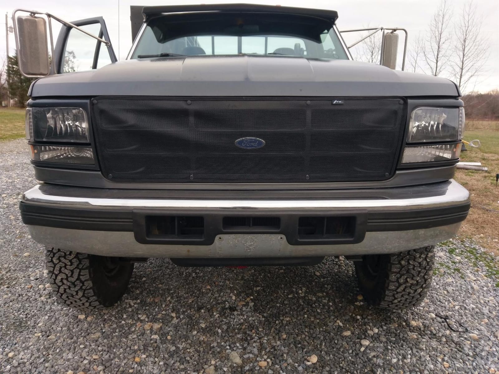 Fia WF922-2 Custom Fit Winter Front/Bug Screen, Black customer photo 1