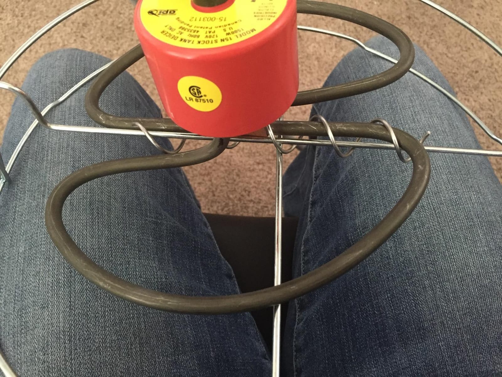 Allied Precision 15N 1500-Watt Sinking Tank Heater with Guard customer photo 1