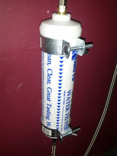Watts Premier 20,000 Gallon Inline Water Filter with Two 1/4