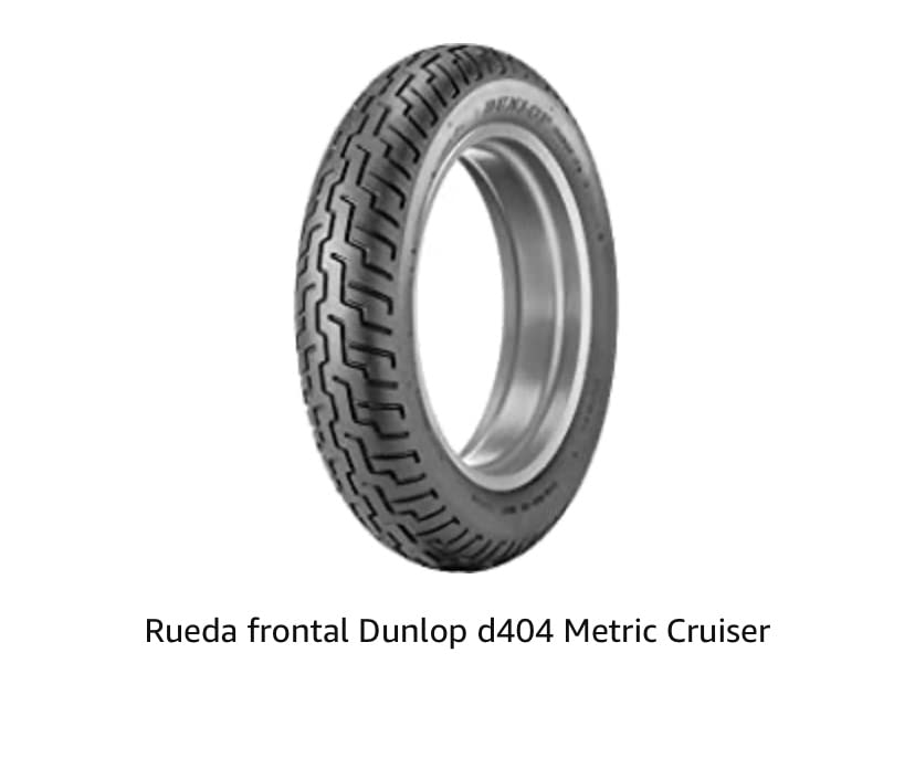 Dunlop D404 Front Motorcycle Tire 100/90-19 (57H) Black Wall - Fits: BMW F650 1997-1999 customer photo 2