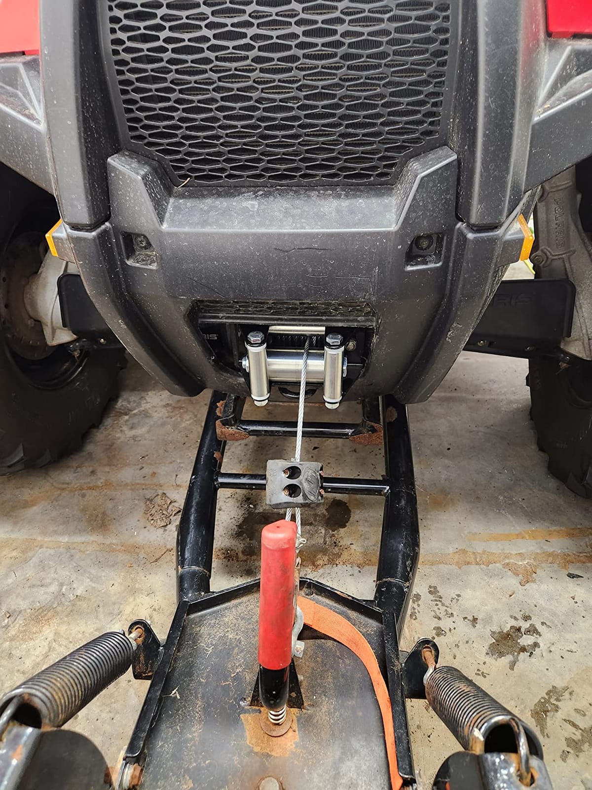 WARN 69373 Winch Roller Fairlead for ProVantage 2500 and 3500 Winches, Black customer photo 1