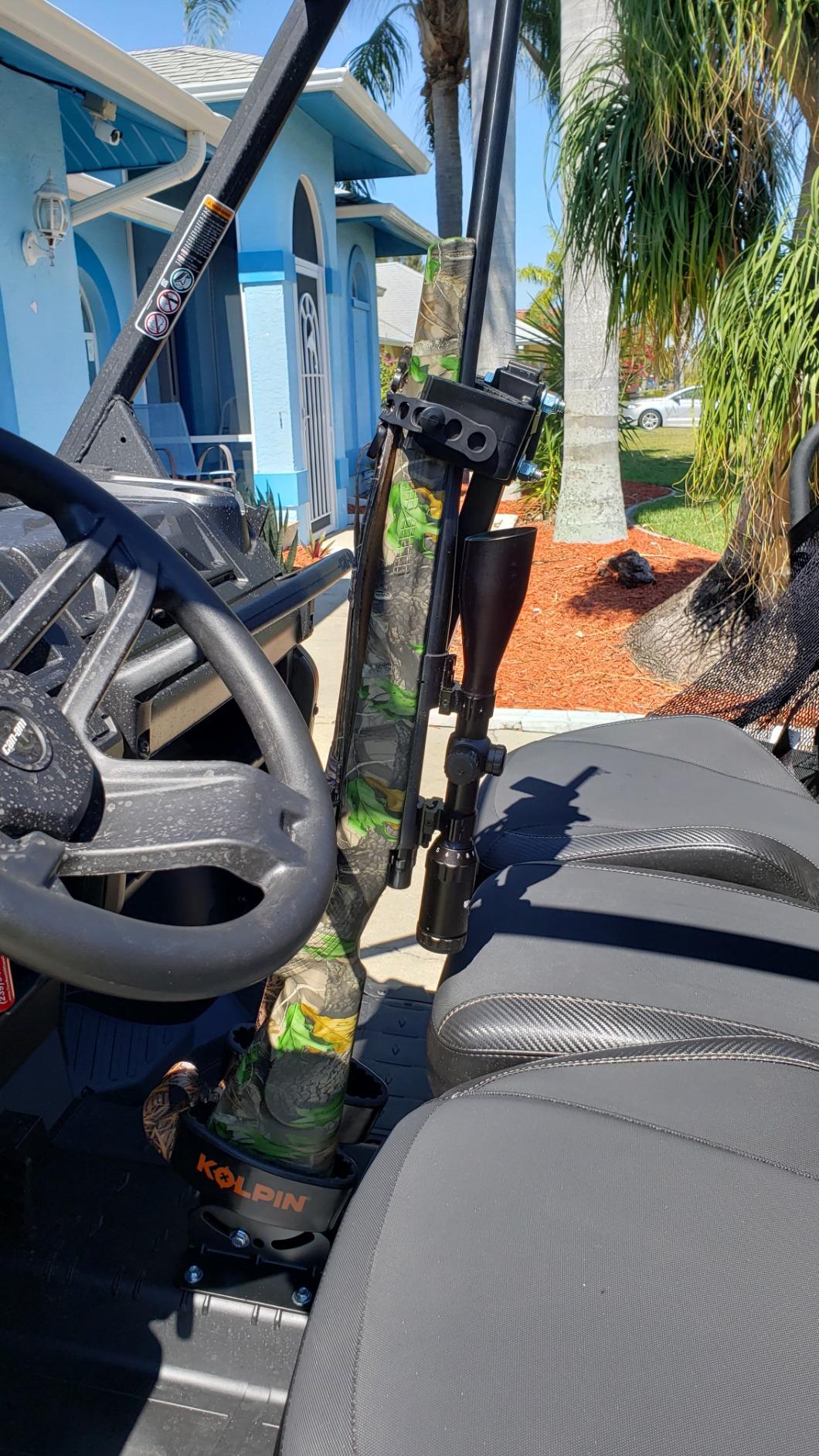 Kolpin UTV Gun Rack - 20073, Black customer photo 1