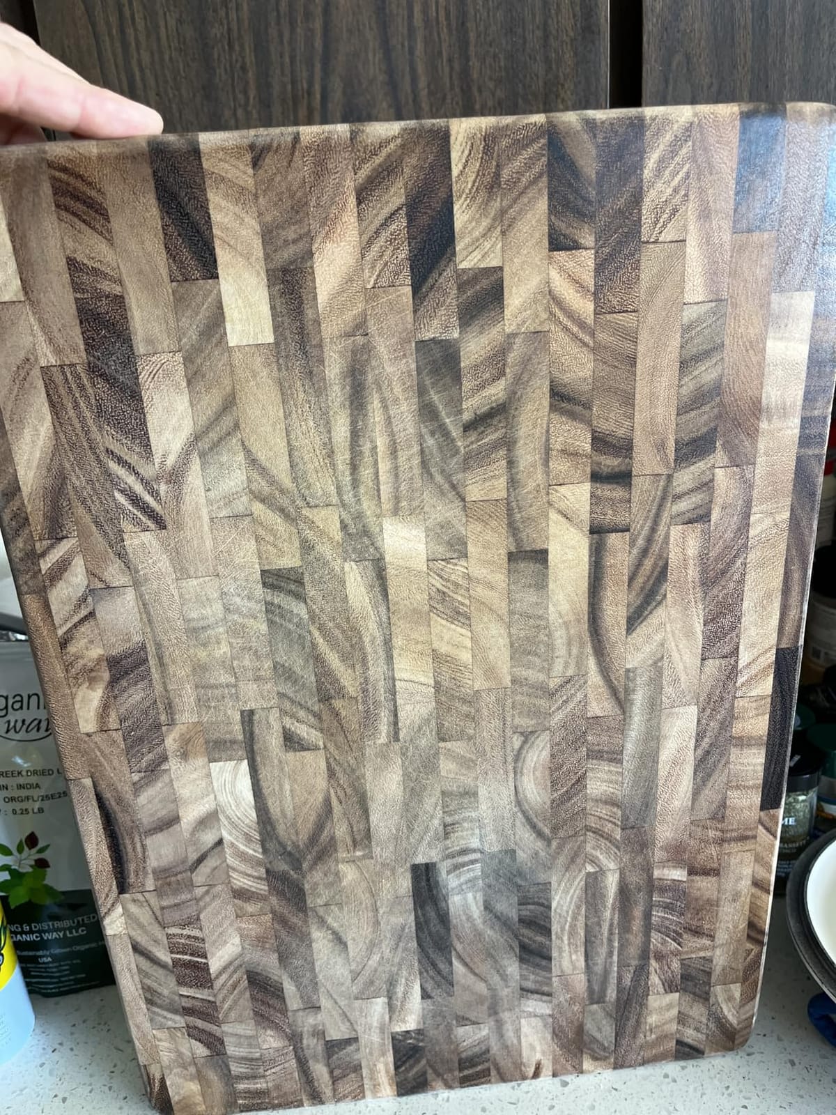Ironwood Gourmet, Board Chefs Charleston End Grain | Knife-Friendly End Grain Surface | Protects Blade Edges | Ideal Charcuterie & Serving Board | Butcher Block | Beautiful Design customer photo 1