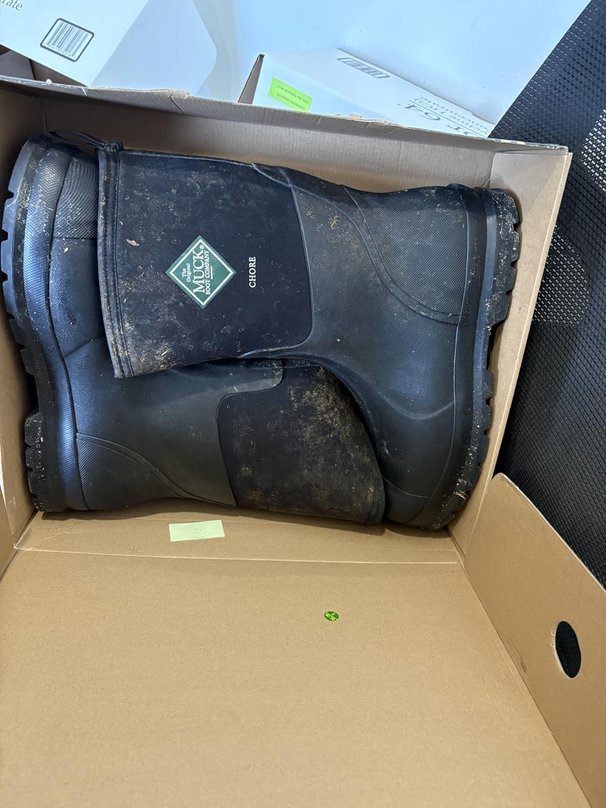 Muck Boot Men's Chore Classic Tall Work Boot customer photo 1