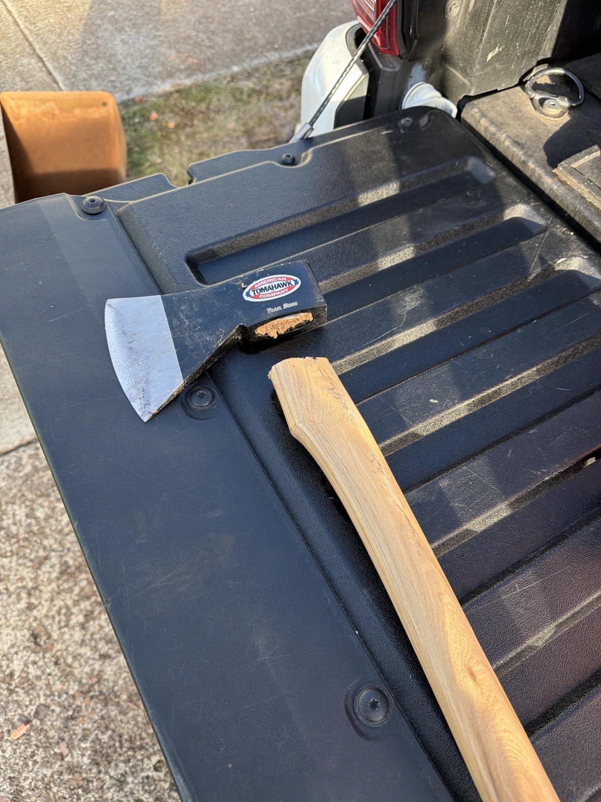 Cold Steel Trail Boss Axe, 27 Inch customer photo 1