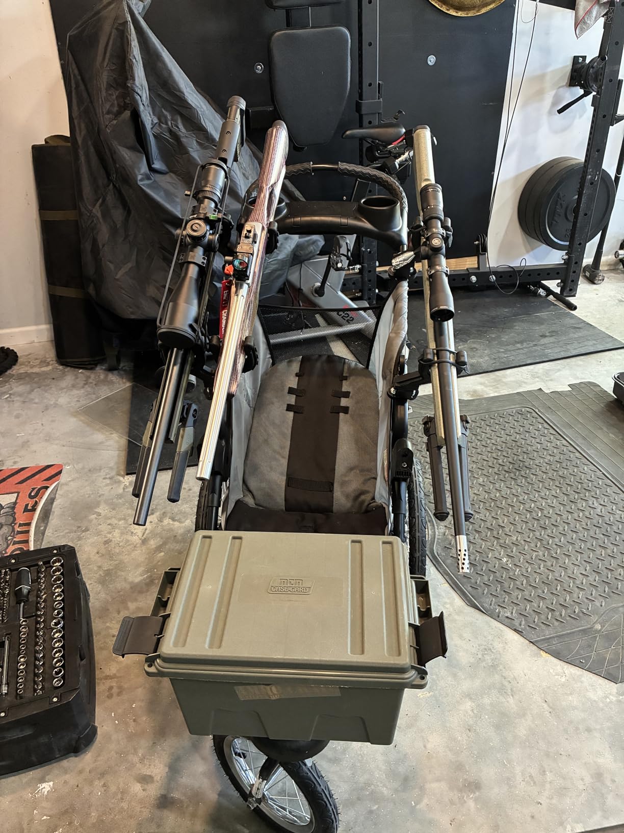 Graspur Double ATV Gun & Bow Rack - Model ATV2 customer photo 1