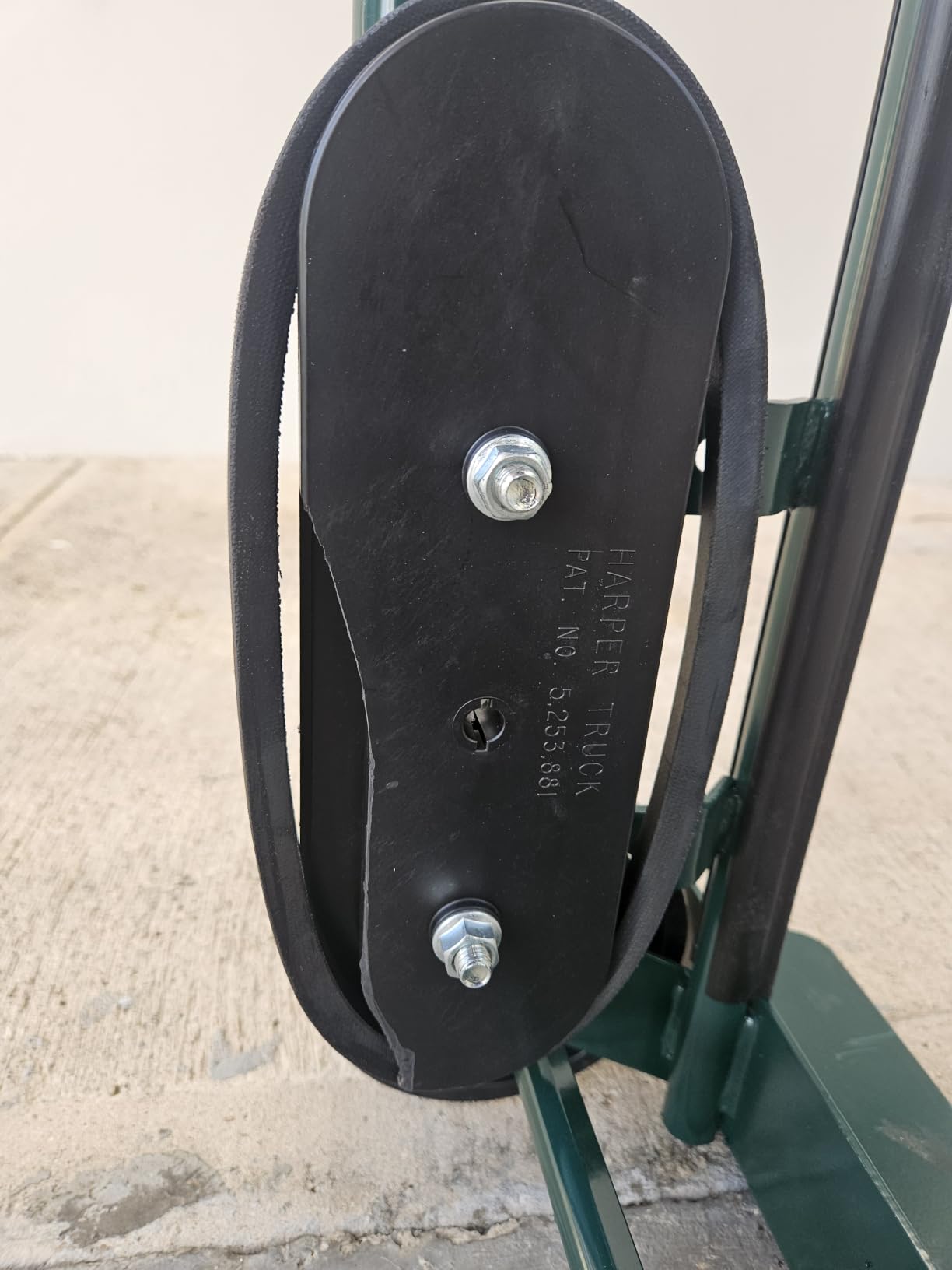 Harper Trucks 6781 Appliance Hand Truck, Dark Green customer photo 2