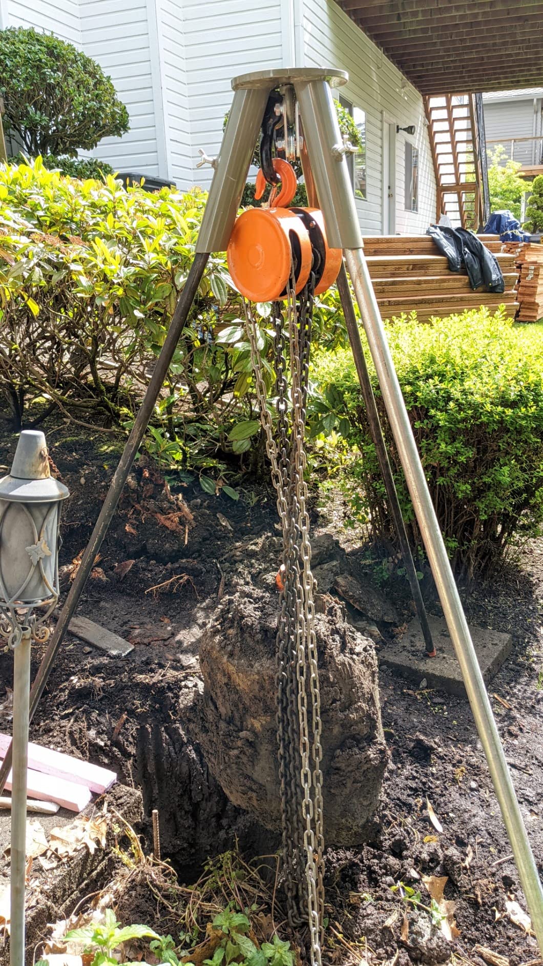 Boss Buck Gravity Fed Tripod Wildlife Game Deer Feeder customer photo 2