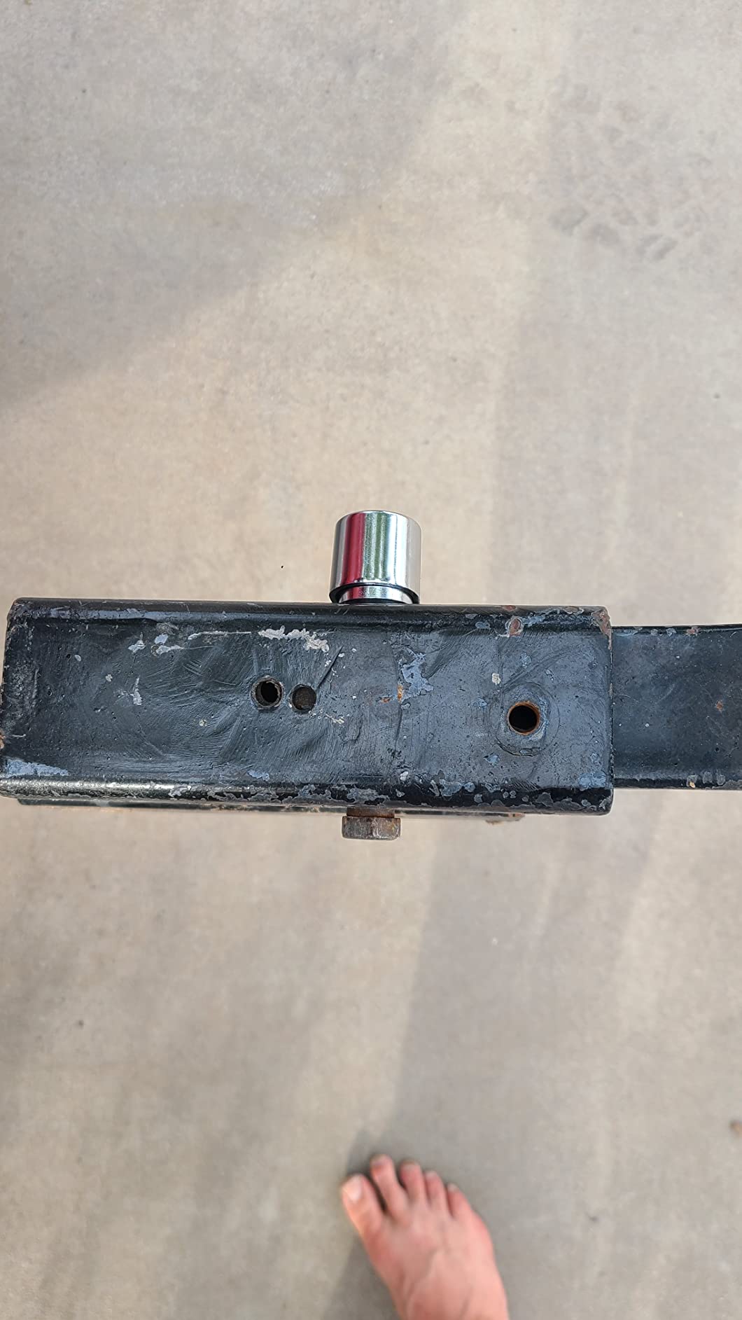 TRIMAX TNL740 Spare Tire Nut Lock for Side Mount Spare Tires, Easy Install - for SUV, Trailer Tire, and More - 1 Pack customer photo 1