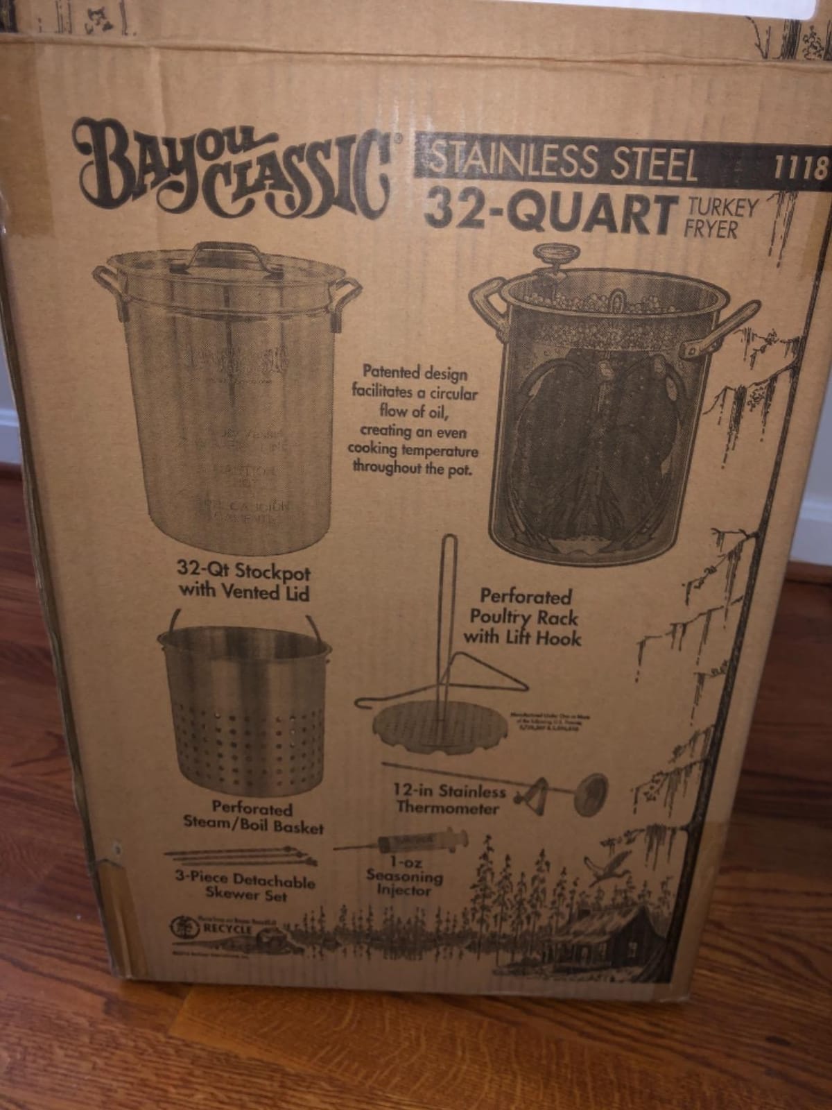 Bayou Classic Propane Turkey Fryer Kit - Burner and 32qt Stainless Steel Pot customer photo 2