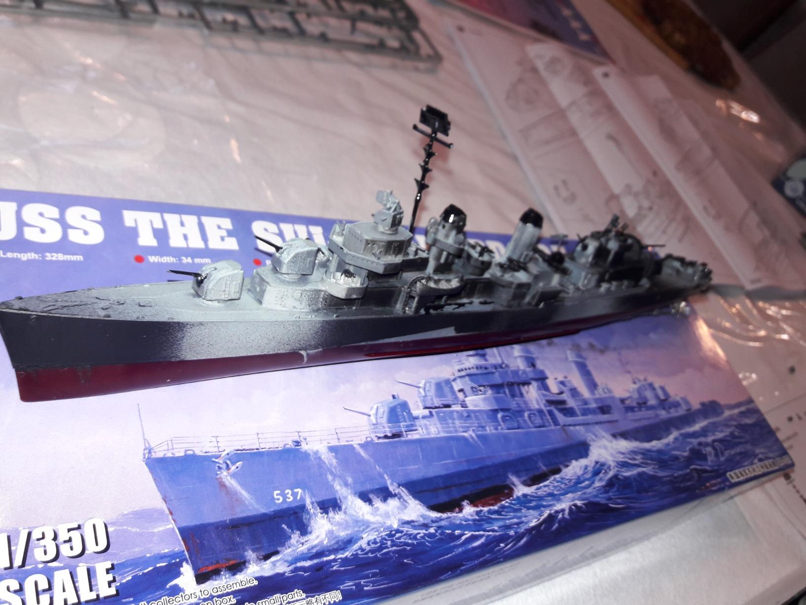 Trumpeter 1/350 Scale USS The Sullivans DD537 Destroyer customer photo 1