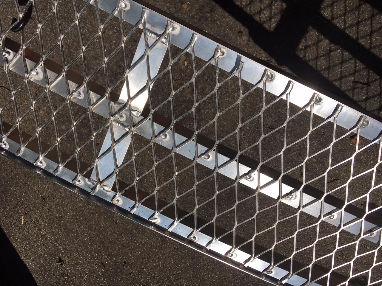 89-inch Folding Aluminum Truck, UTV/ATV, Motorcycle Loading Arch Ramps - Pair, 1500lb Capacity customer photo 2