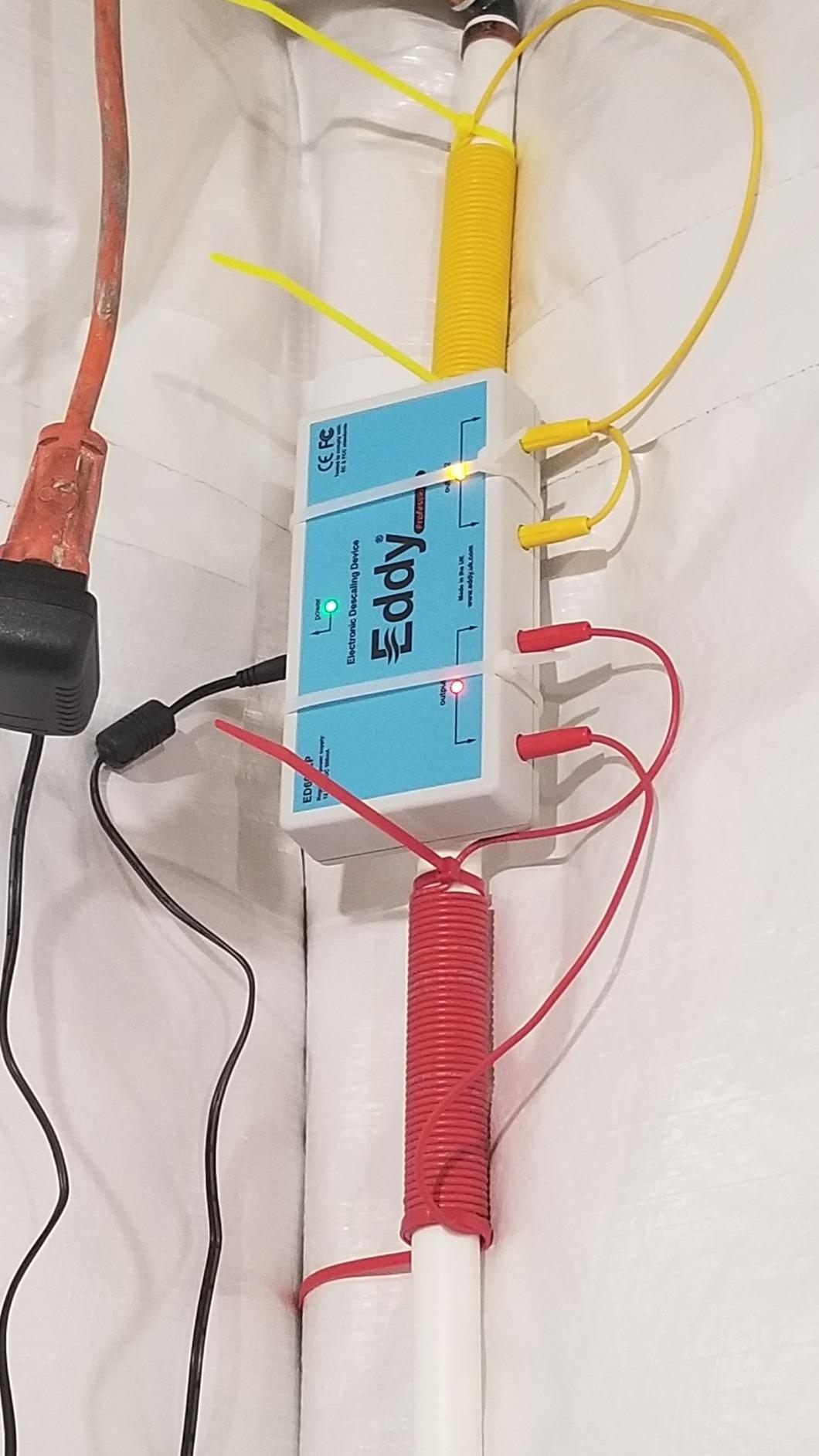 EDDY Inductive No Salt Water Softener Alternative | Electronic Water Descaler for Whole House | Reduces Limescale | Electromagnetic Water Conditioner customer photo 2