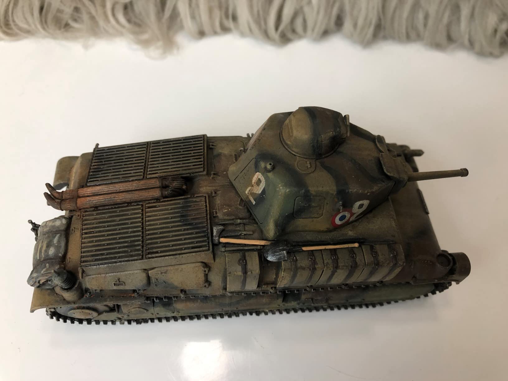 Tamiya 300035344 1:35 French Somua S35 Military Tank Plastic Model Kit customer photo 2