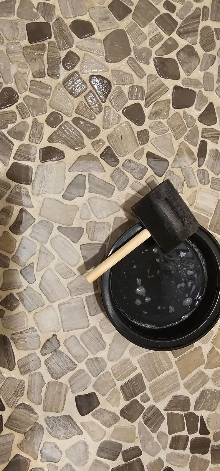 Stone & Tile Intensive Cleaner for Travertine & Natural Stone, 1-Quart | Marble, Limestone, Travertine, Granite, Slate, Ceramic, Porcelain Tile customer photo 1
