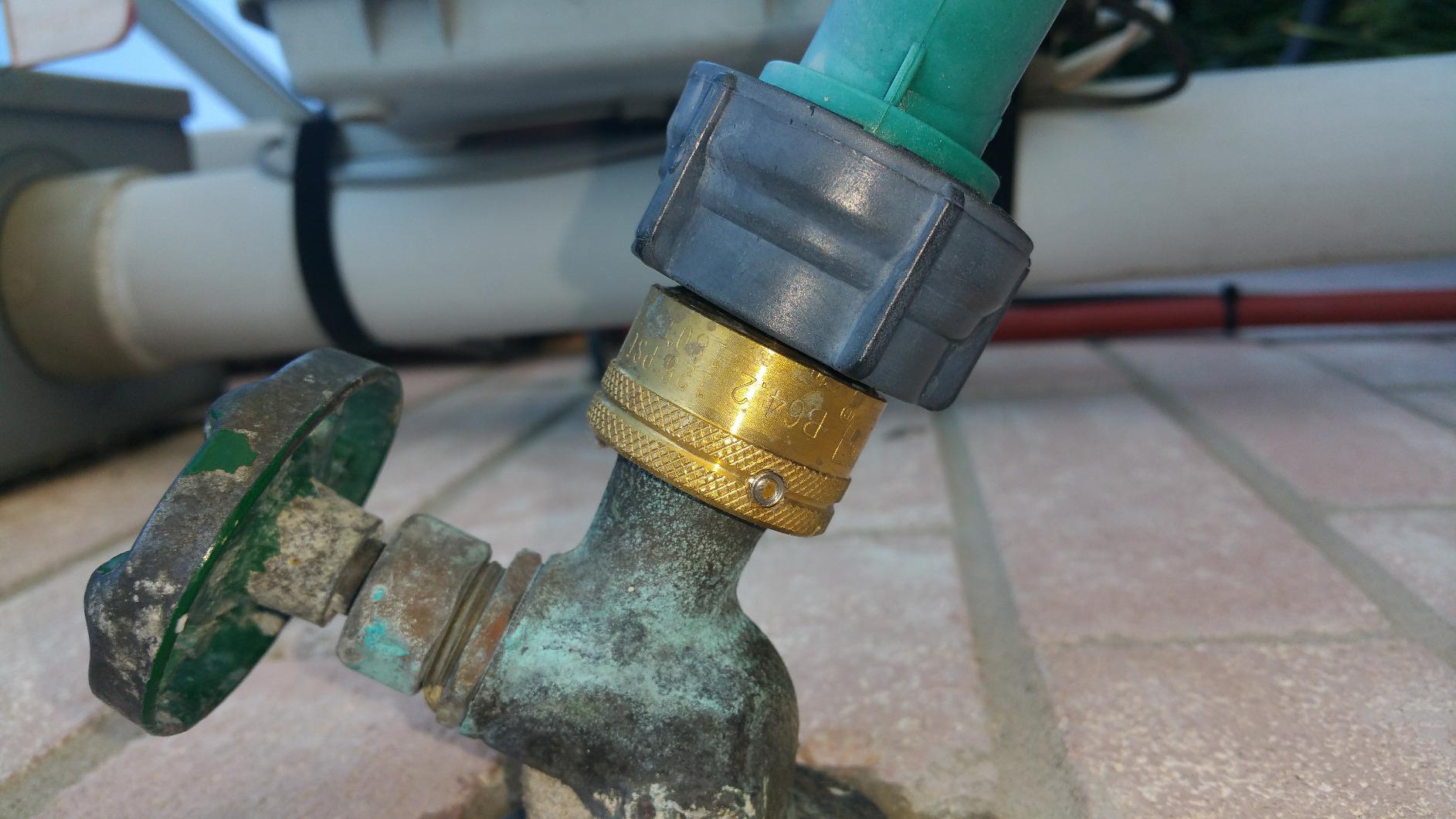 Homewerks 3/4-Inch Brass Male Hose Thread Vacuum Breaker, ASSE Certified | Self-Draining, Max 180F, 125 PSI Rated, Break-Off Screw for Tamper Resistance, CSA and NSF Certified, Hose Bib Backflow customer photo 1