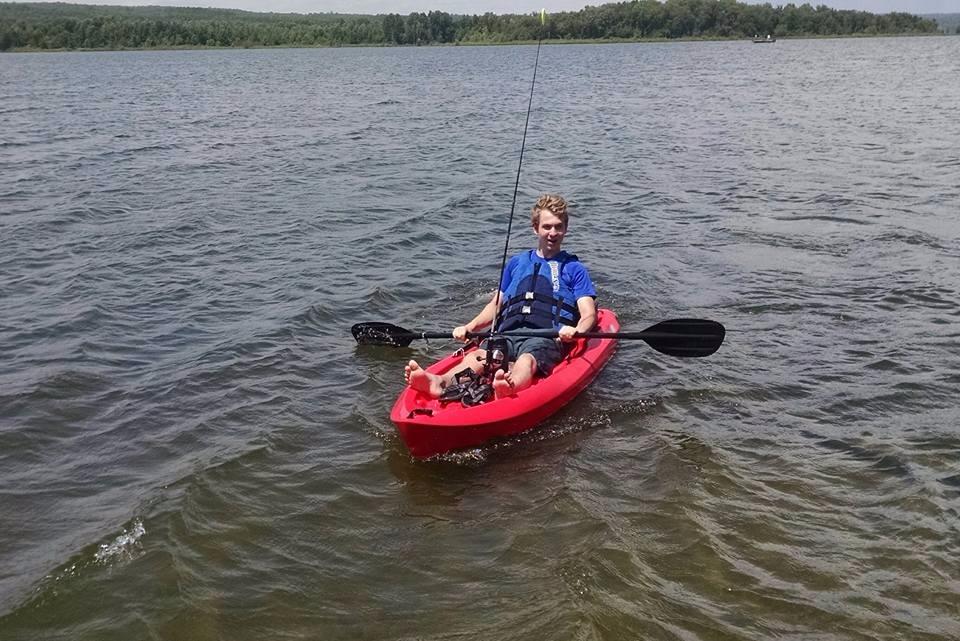 Lifetime Lotus Sit-On-Top Kayak with Paddle customer photo 2