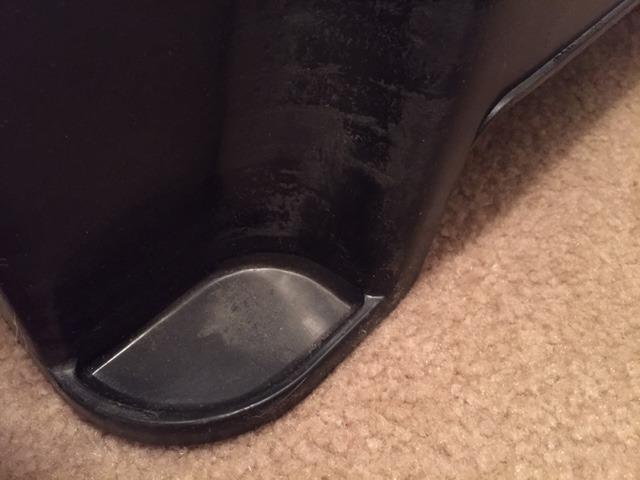 Rubbermaid 2-Step Molded Plastic Step Stool, Lightweight with Slip Resistant Treads and Non-Slip Feet, Black (Amazon Exclusive) customer photo 2
