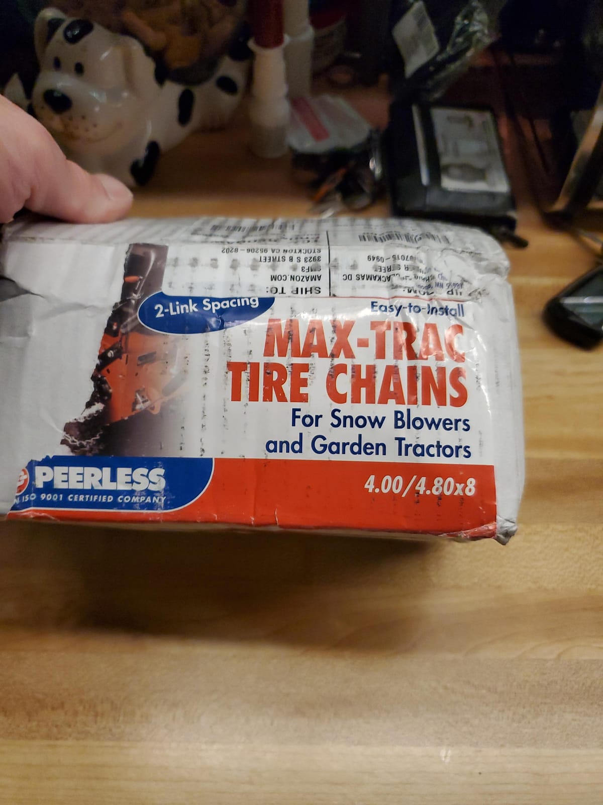 Security Chain Company 1062156 Max Trac Snow Blower Garden Tractor Tire Chain, Silver customer photo 1