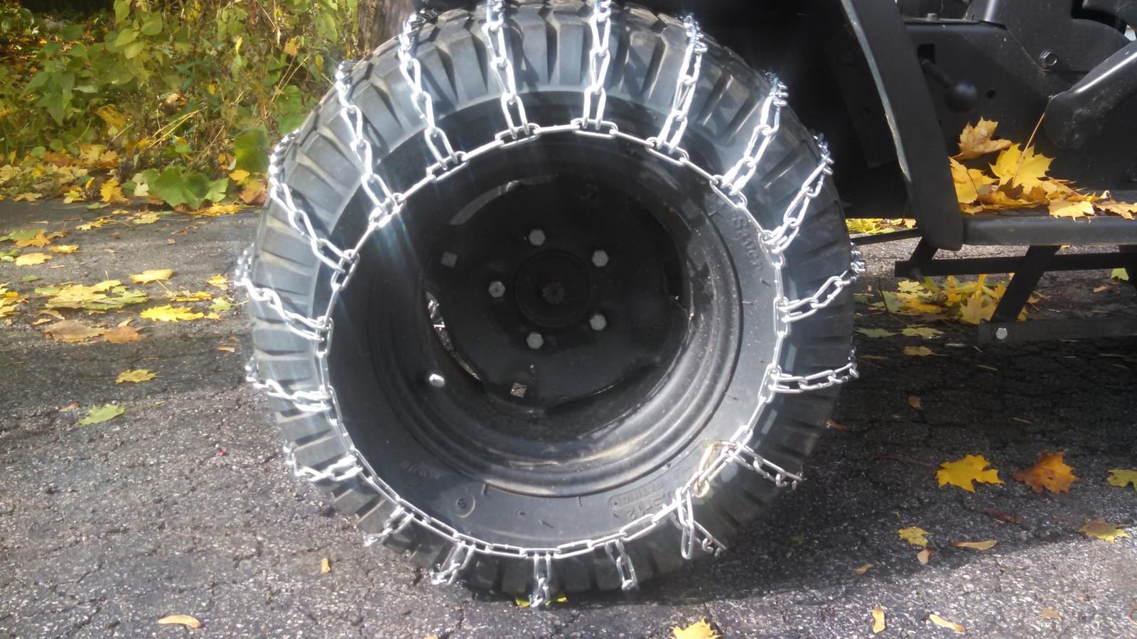 Security Chain Company 1062156 Max Trac Snow Blower Garden Tractor Tire Chain, Silver customer photo 2
