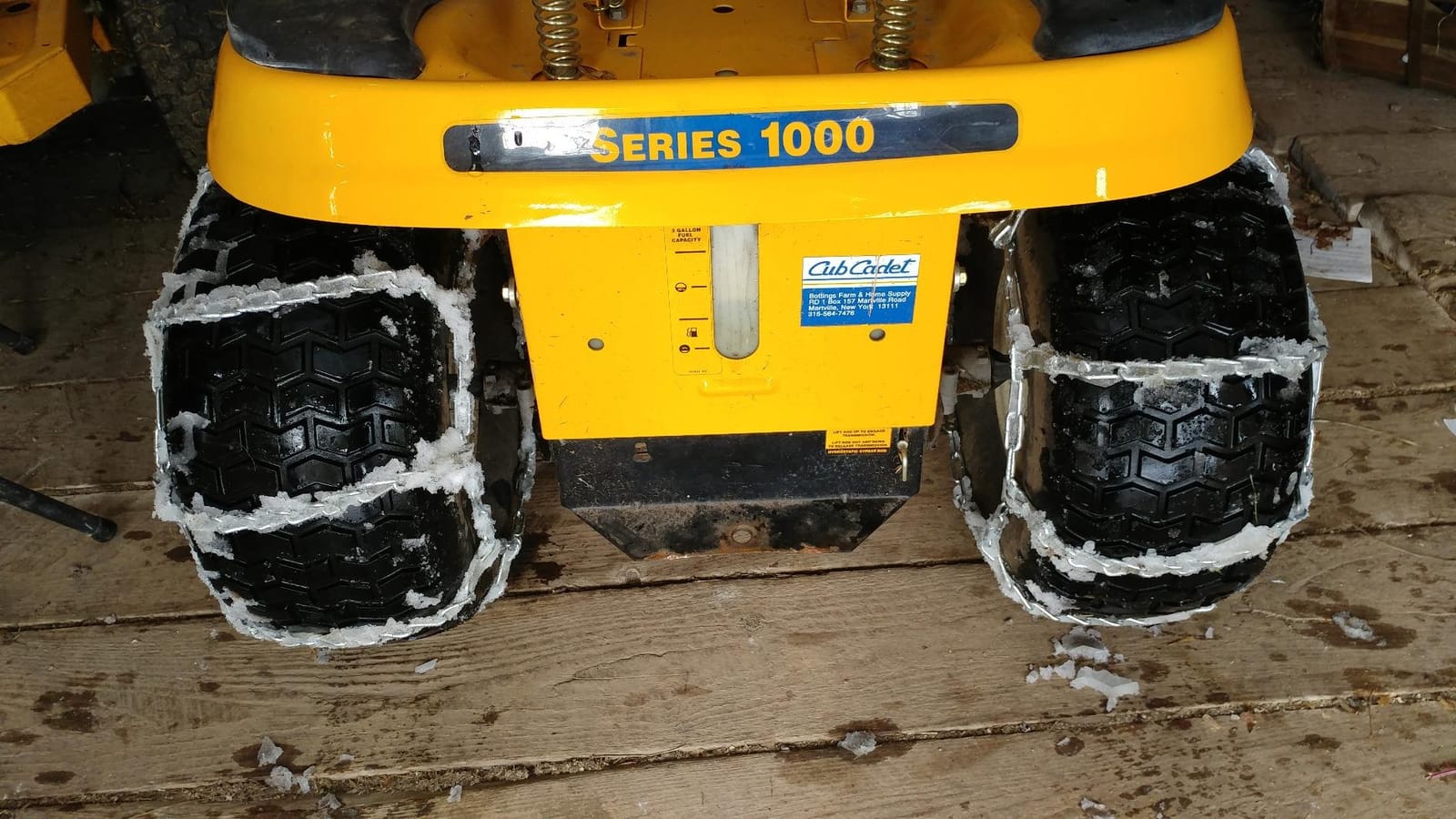 Security Chain Company 1061756 Max Trac Heavy Duty Zinc Traction Tire Chains, Designed for Snow Blowers and Garden Tractors in Snow, Ice and Mud, Set of 2 customer photo 2