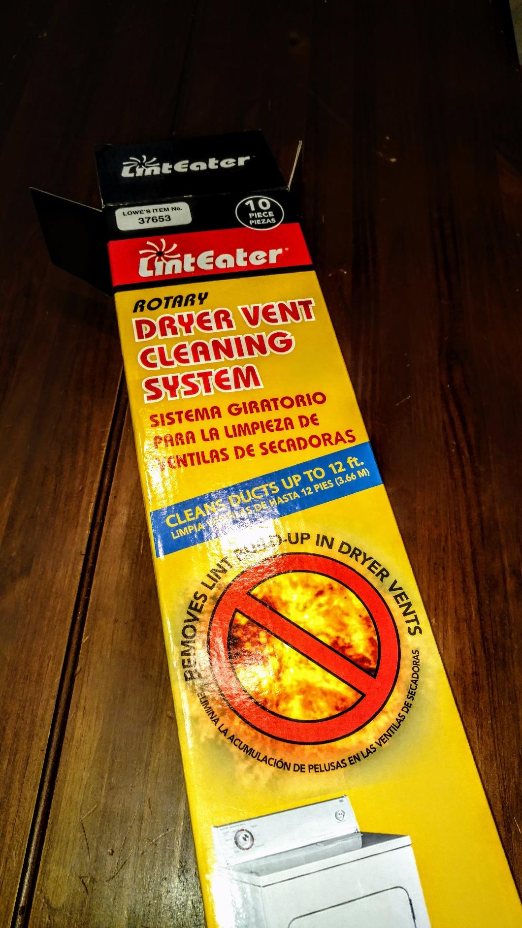 Woodeze 5GA-RLE202 LintEater Rotary Dryer Vent Cleaning customer photo 1