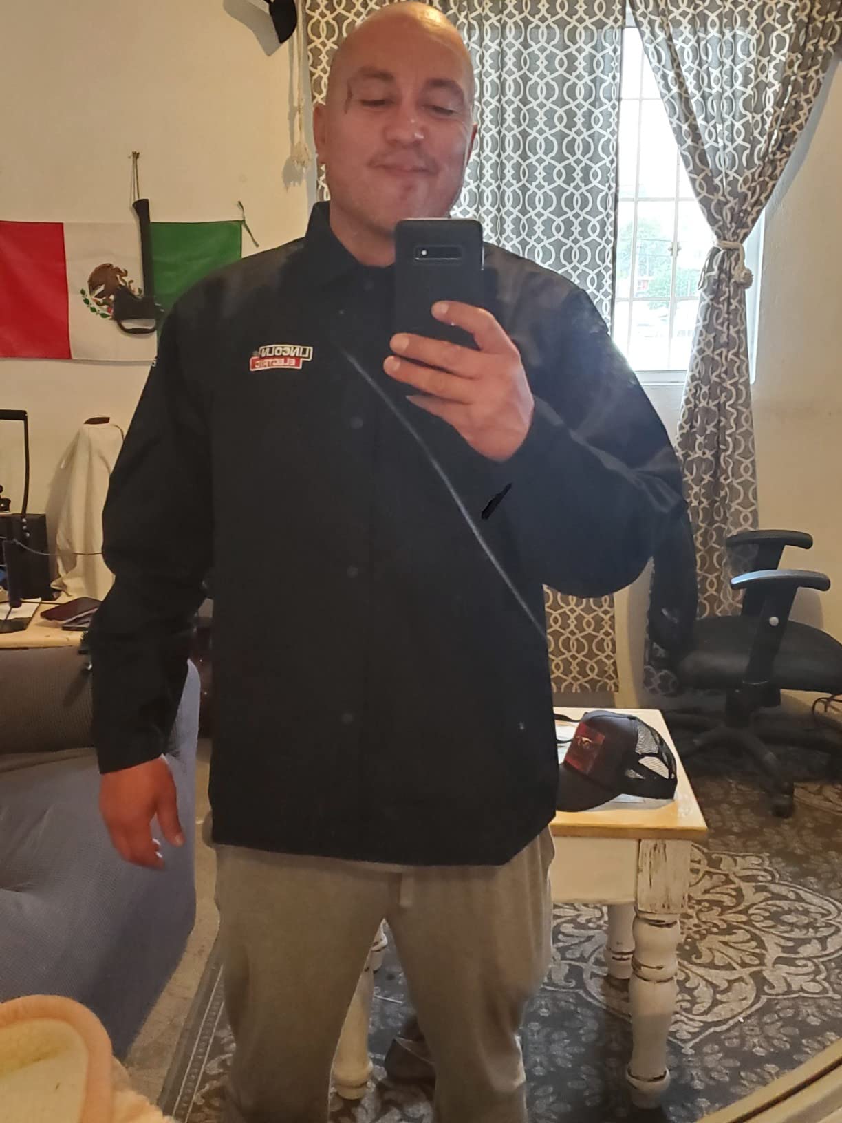 Lincoln Electric Premium Flame Resistant (FR) Cotton Welding Jacket | Breathable | K2985 customer photo 2