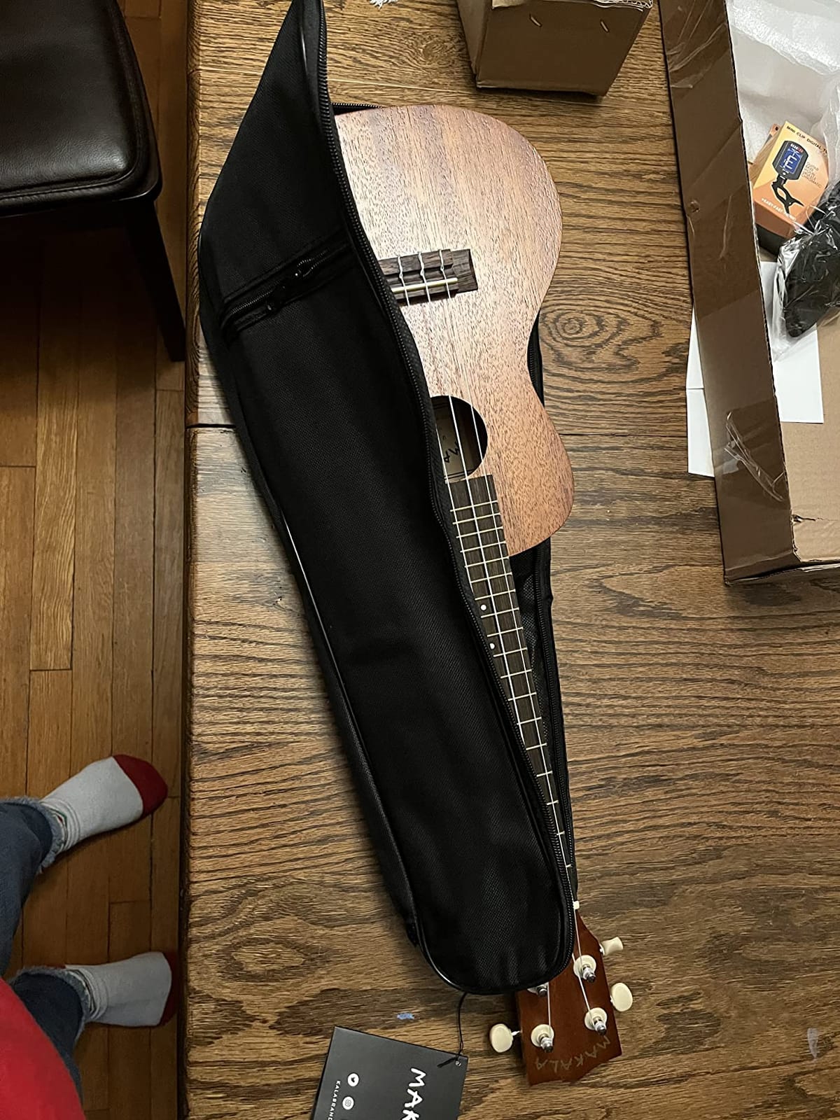 Kala MK-C Makala Concert Ukulele Bundle with Gig Bag, Tuner, Strap, Aquila Strings, Online Lessons, Austin Bazaar Instructional DVD, and Polishing Cloth customer photo 1