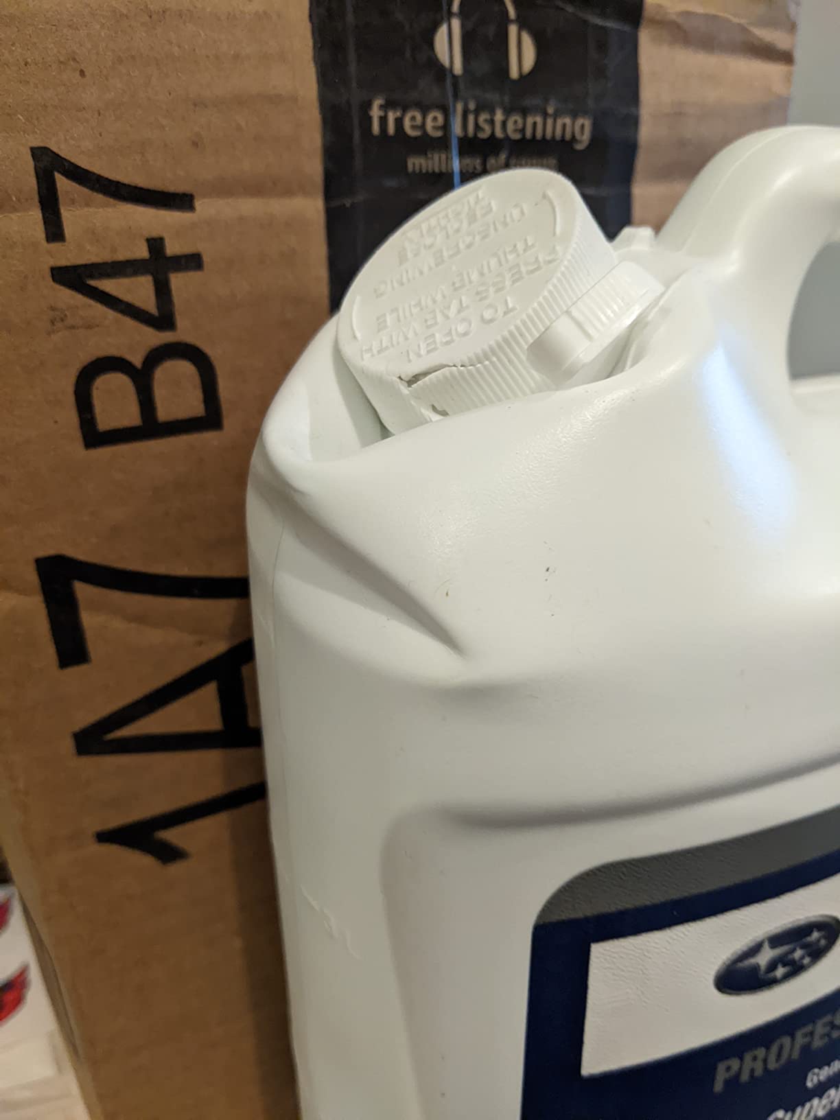 Subaru Genuine Super Coolant Blue Prediluted SOA868V9272 1 Gallon Pre Mixed 50/50 customer photo 2