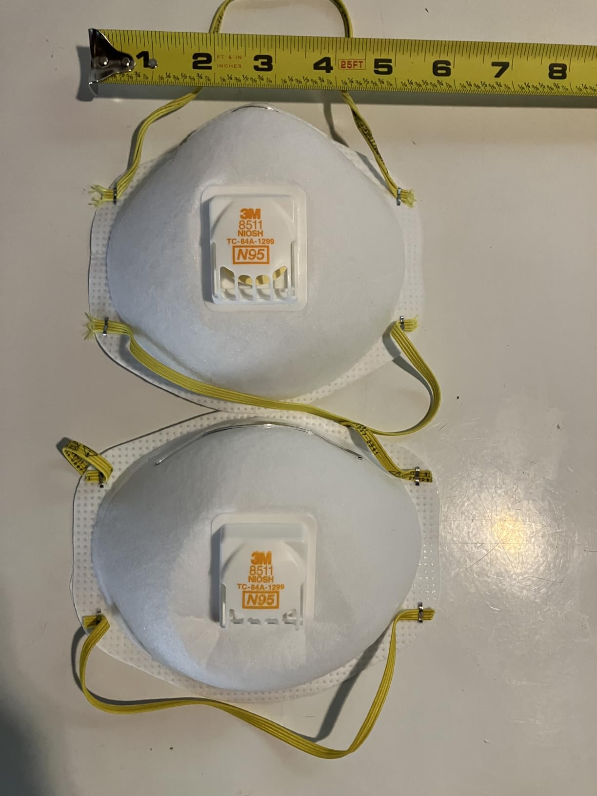 3M 8511 Drywall Sanding N95 Cool Flow Valved Disposable Respirator, 10-Pack customer photo 1