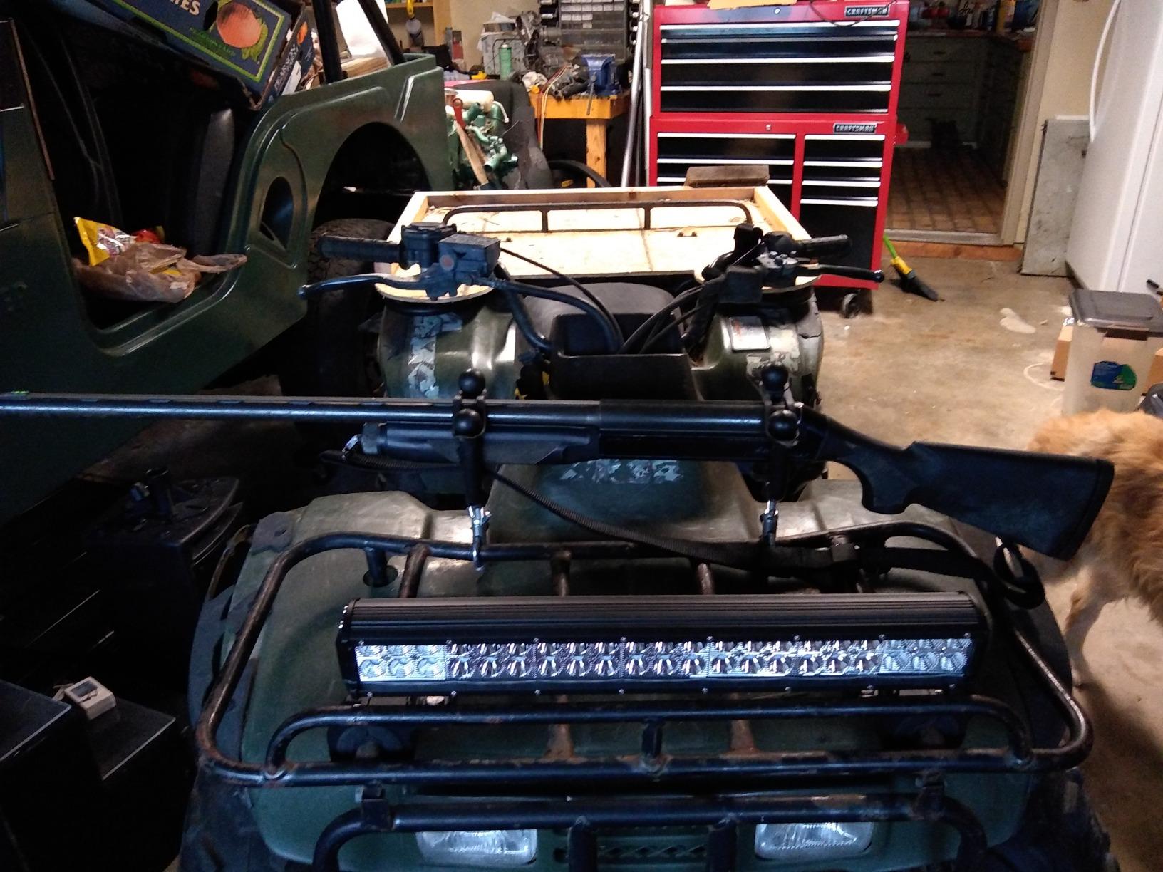 Pack Rack Plus - Gun & Bow Rack for ATVs and Bikes - Model PRP1 customer photo 1