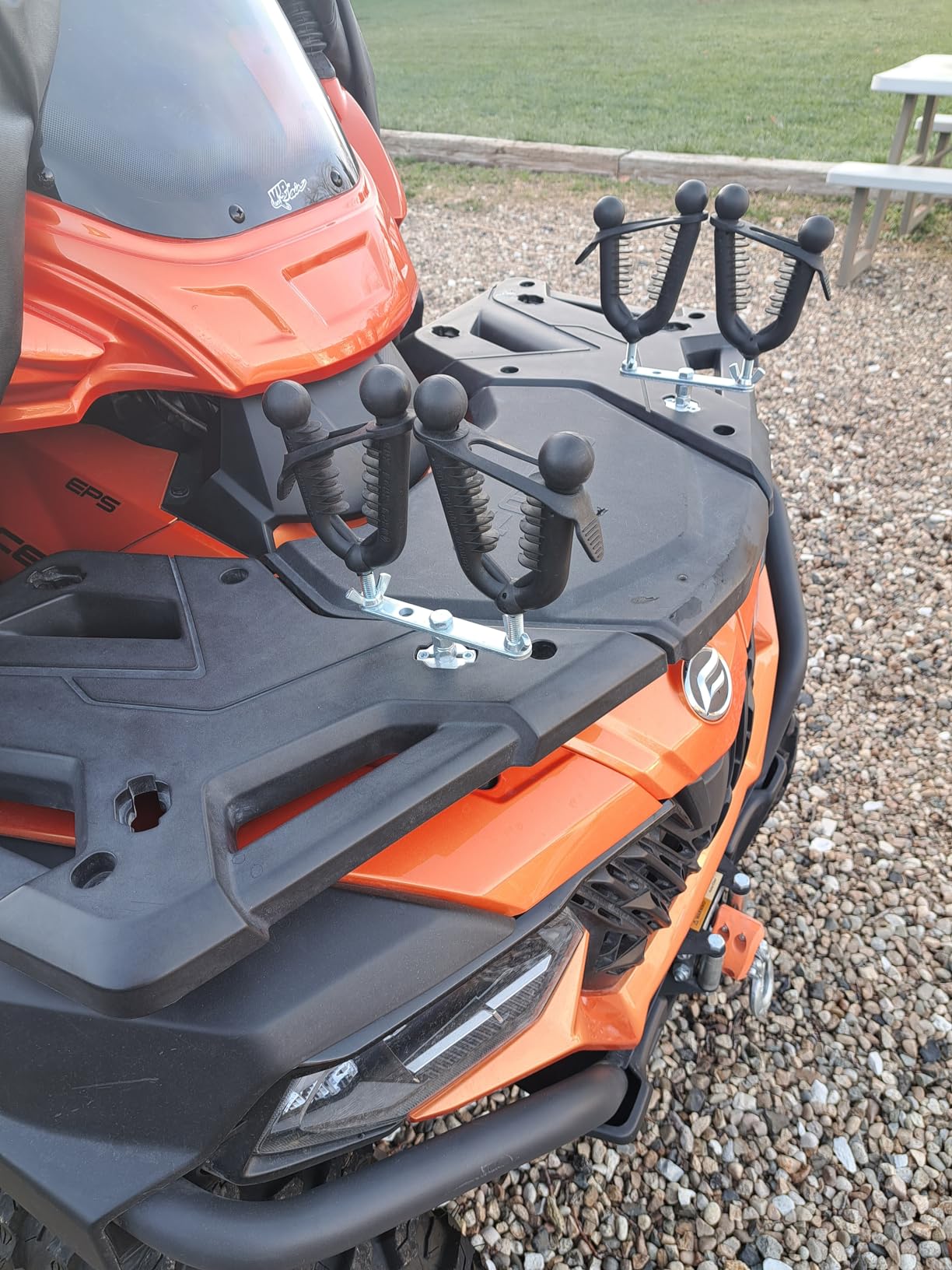 Pack Rack Plus - Gun & Bow Rack for ATVs and Bikes - Model PRP1 customer photo 2