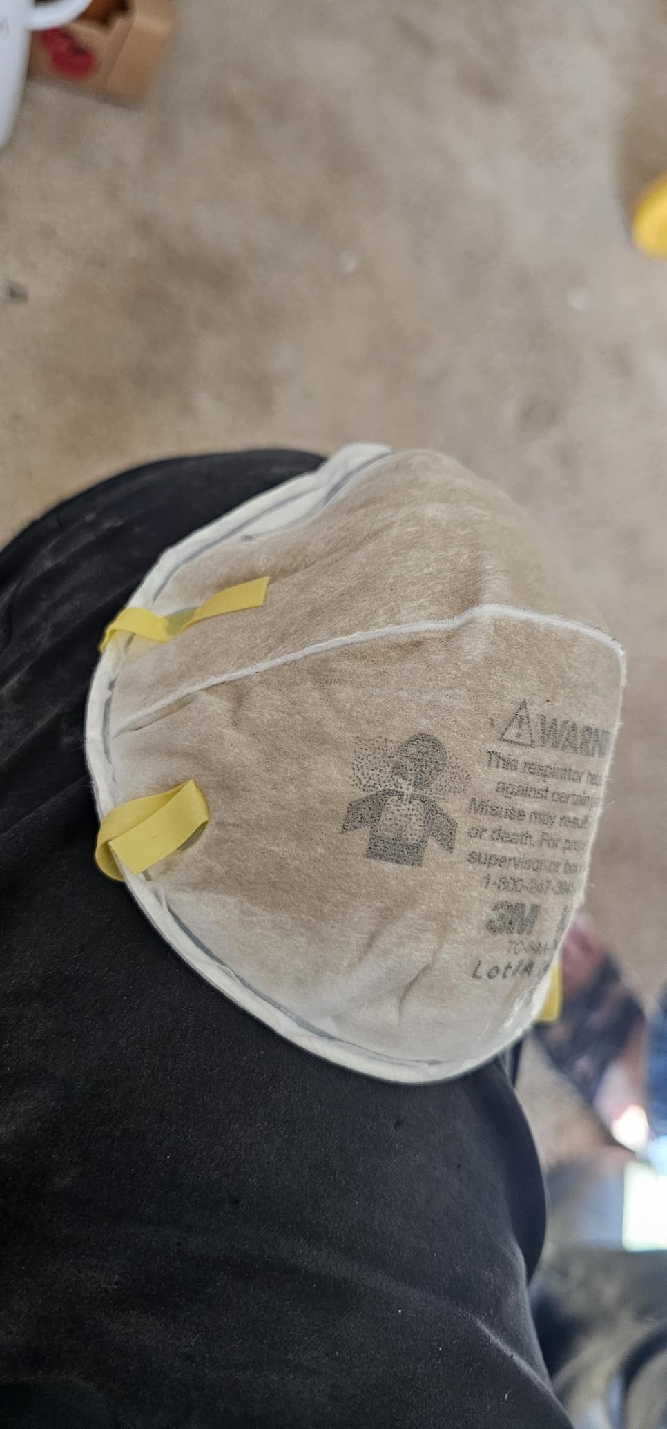 3M Particulate Disposable Respirator 8210, N95, Pack of 20, NIOSH APPROVED customer photo 2