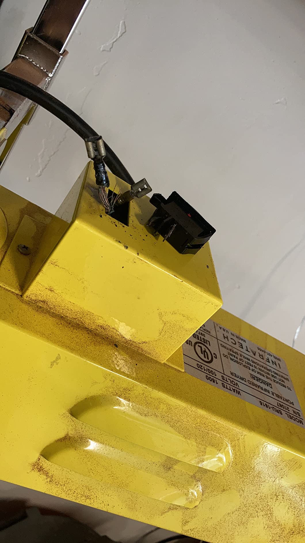 Infratech 14-1000 Chrome Paint Drying Curing Lamp customer photo 2