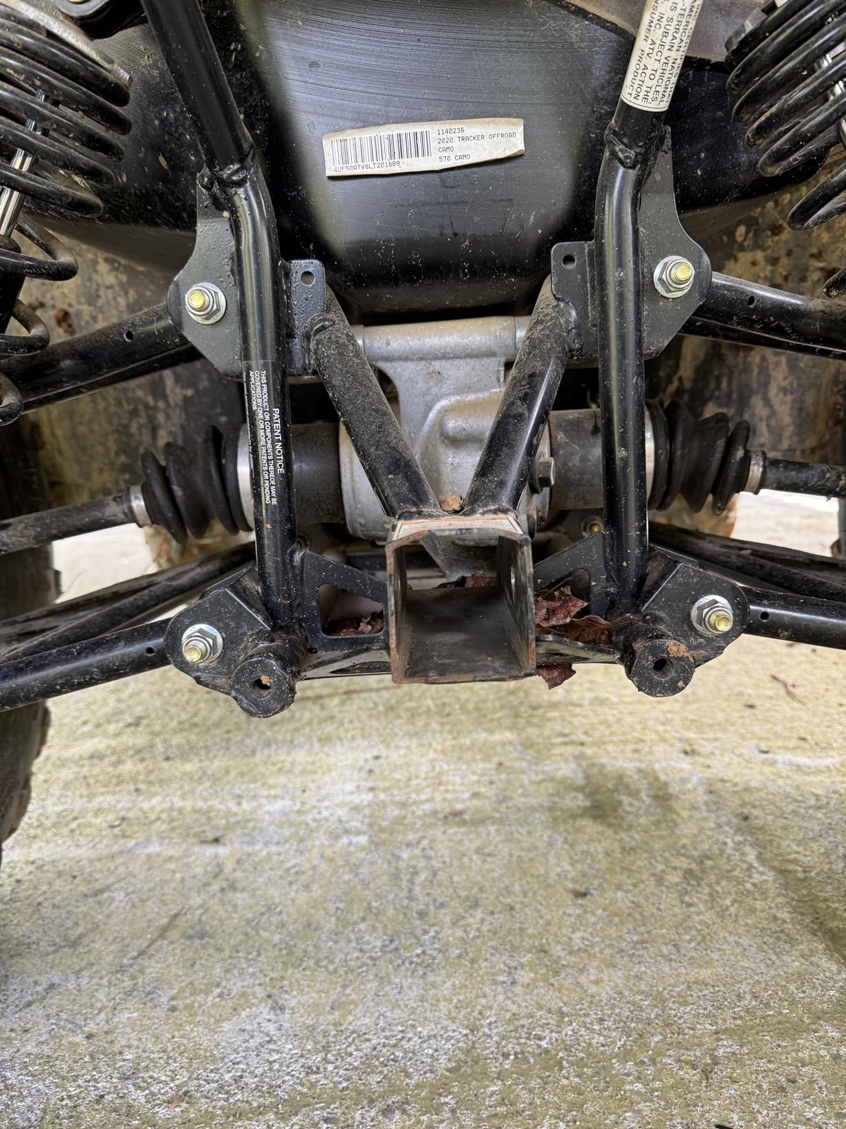 The Groundhog MAX GHMAXNOKIT ATV Disc Plow customer photo 2