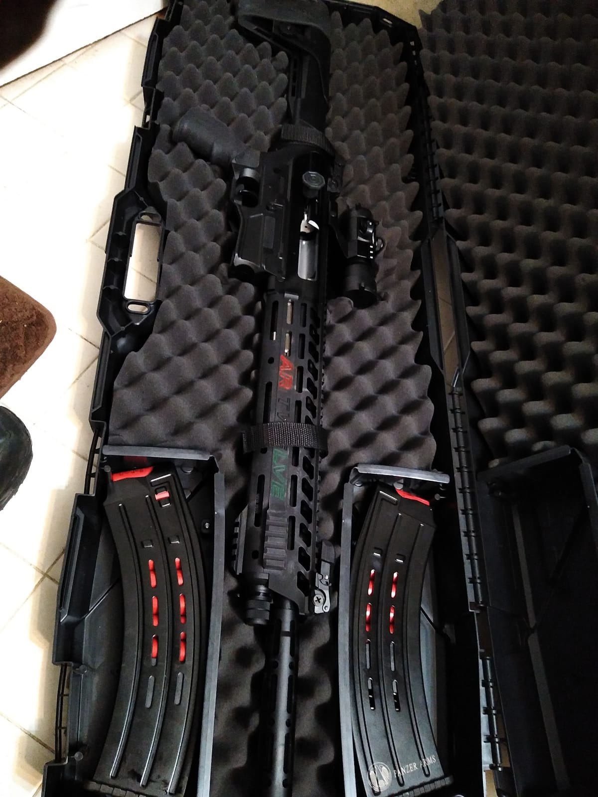 Flambeau Outdoors 40in Rifle Hard Case with Zerust Foam Lined Velcro Straps customer photo 1