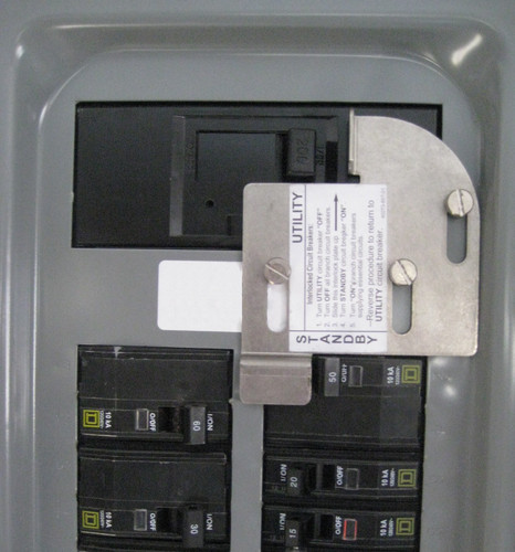 Square D QOCGK2C QO Cover Generator and QOM2 Frame Size Main Breaker Interlock Kit customer photo 1