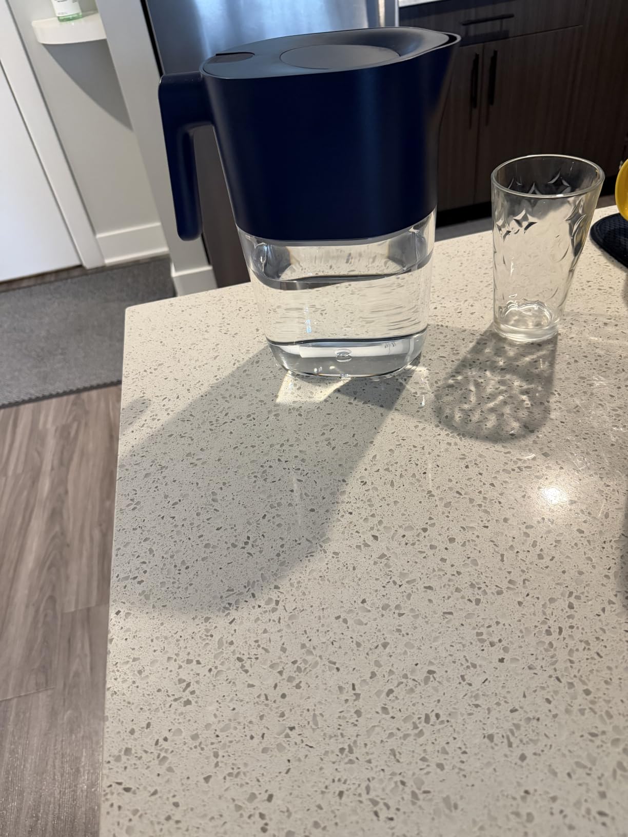 LARQ PureVis 3-in-1 Water Filter Pitcher, UV-C Purifier & App, 8 Cup | Water purifier pitcher & fridge water jug: removes lead & PFAS, keeps minerals, self-cleans UV-C customer photo 1