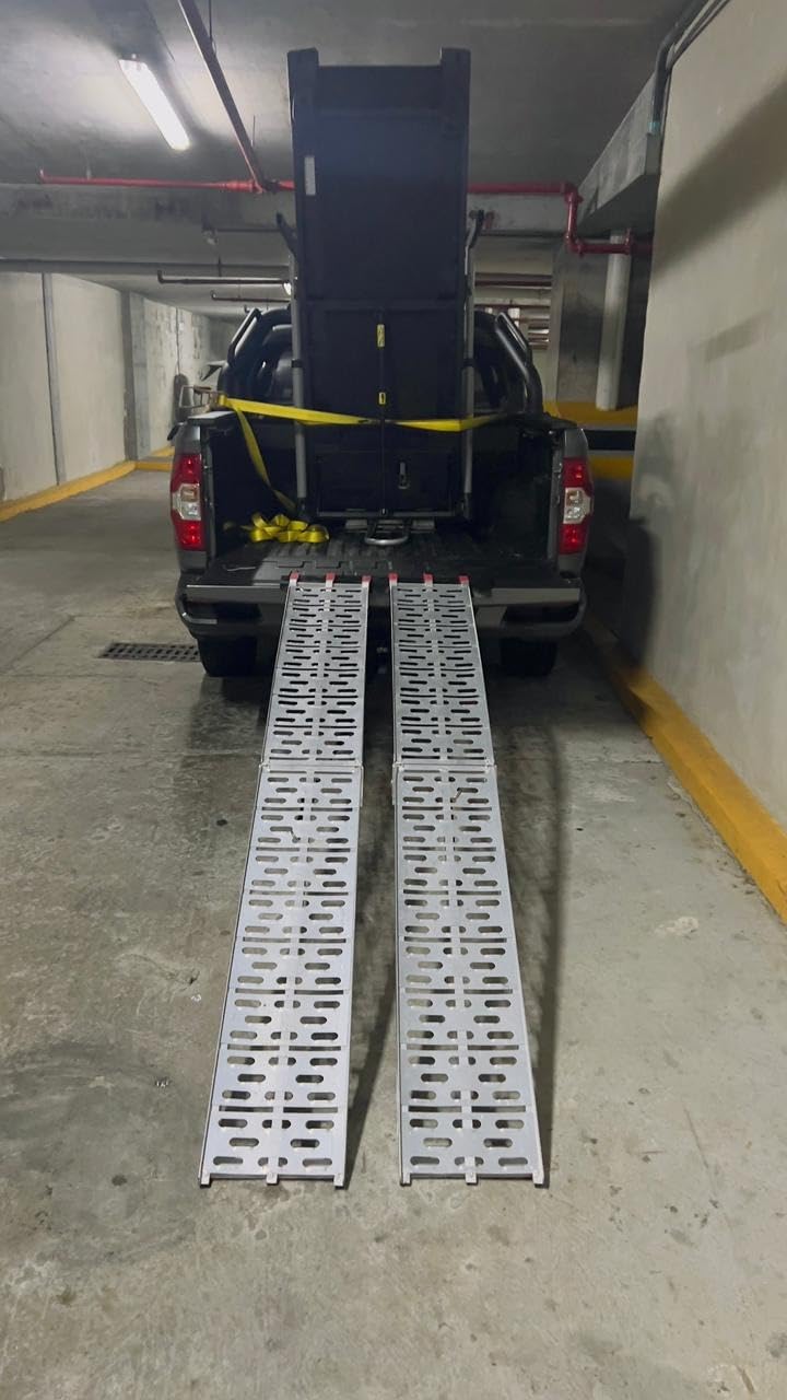 7.5' ATV Loading Ramps, 1,500 lb Capacity, Titan Ramps | Aluminum loading=