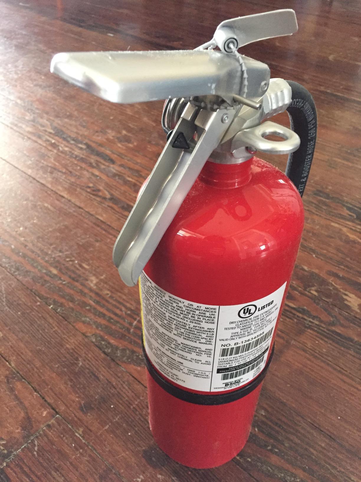 Amerex B500 Fire Extinguisher, 5 lb. ABC Dry Chemical customer photo 1