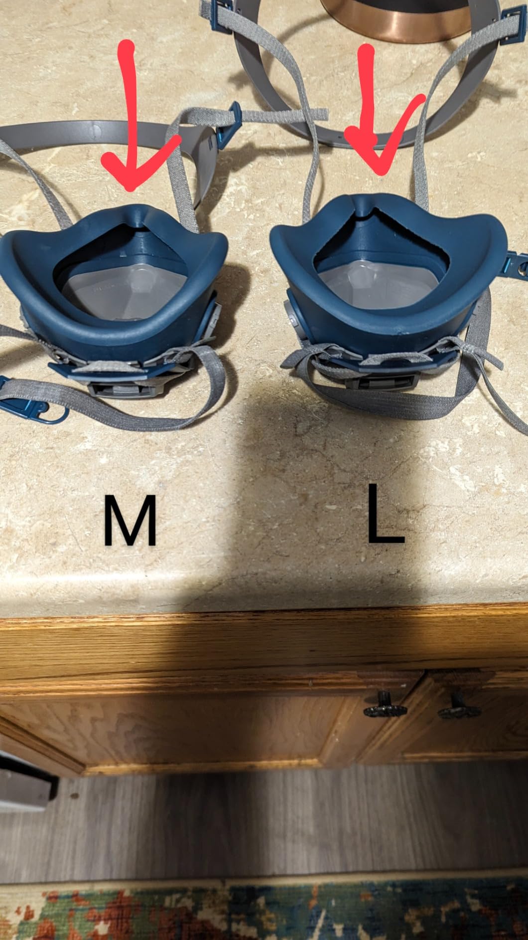 3M Rugged Comfort Quick Latch Half Facepiece Reusable Respirator customer photo 2