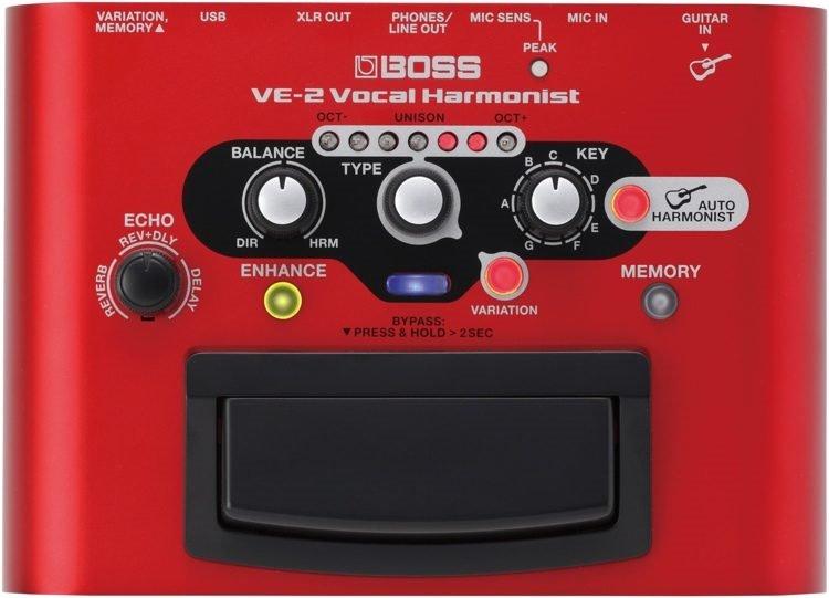 Boss VE-2 Vocal Harmonist Effects Processor customer photo 2