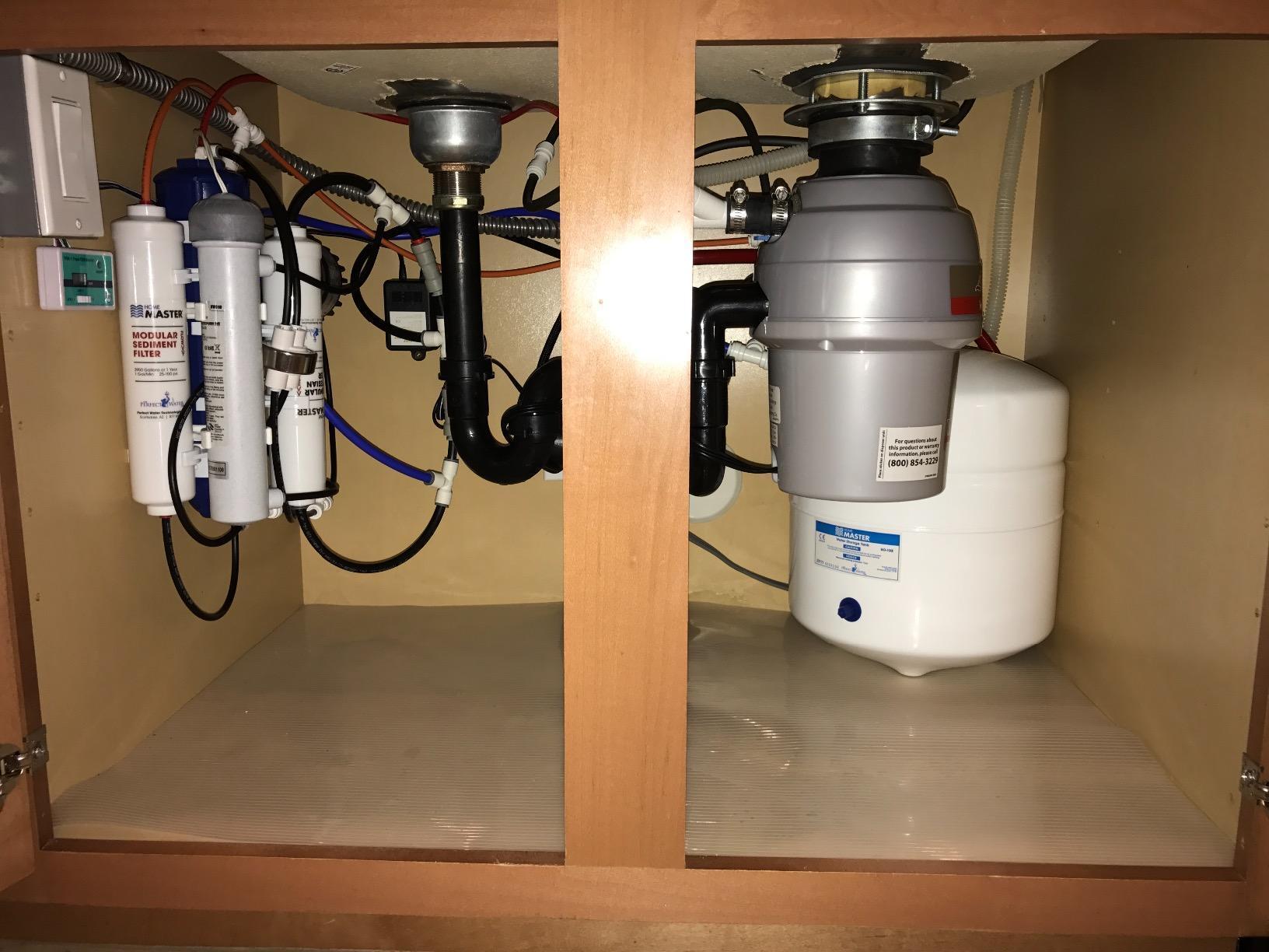 Home Master TMHP HydroPerfection Reverse Osmosis System, 9-stages, Patented 2-pass Alkaline Remineralization, Fast 4.5 Sec Fill Rate, 1:1 Waste Ratio, UV Sterilizer 99.9% EPA 97952AZ1, Iron Prefilter customer photo 1