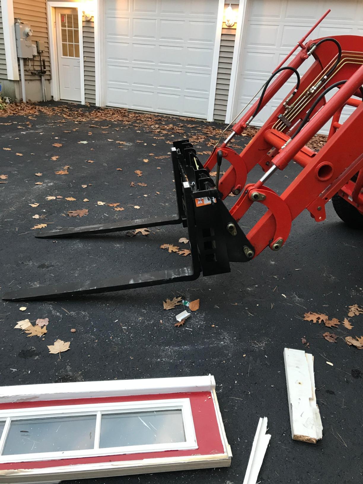 Titan Attachments Economy Series Pallet Fork Frame, 42